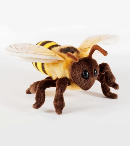 Plüschtier Kuscheltier Stoff Tier Wespe Biene Insekt  22 cm 